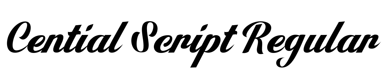Cential Script Regular